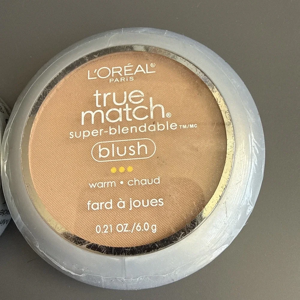 Lot x 2 NEW L'Oréal True Match Super-Blendable Blush - W1-2 BARE HONEY